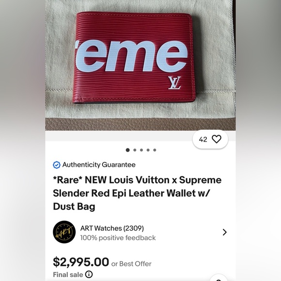 Red Wallet - Picture 6 of 6